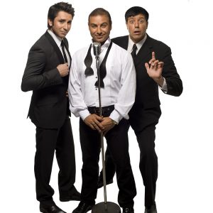 Tony Lewis with Frank Lotito and Joe Avati